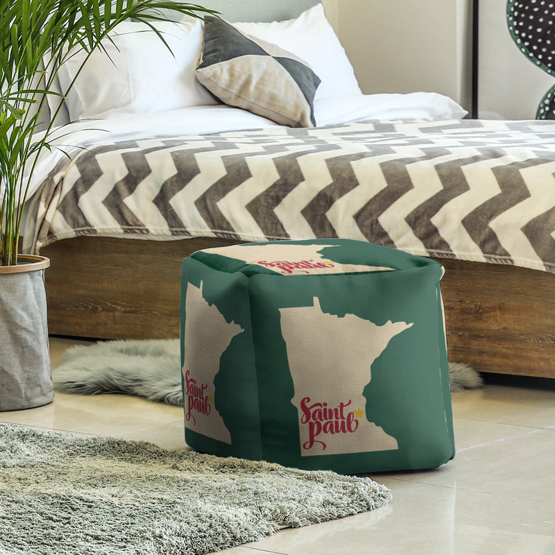 Repose-pieds cubique pour les sports du minnesota