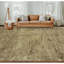 Tapis rectangulaire en laine / soie noué à la main de couleur paille / brun-88508159