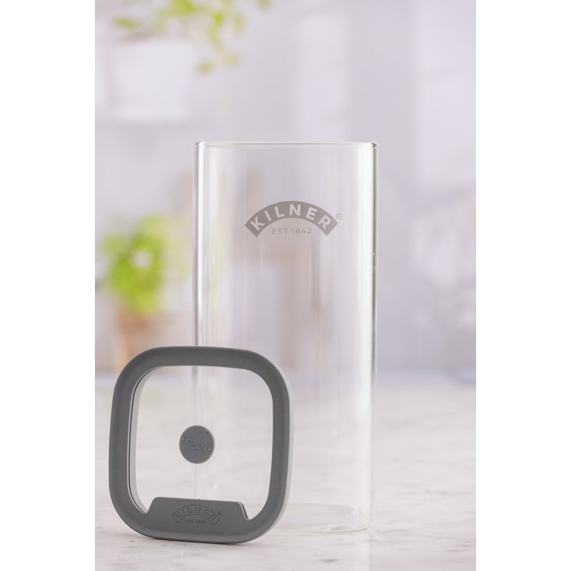 Kilner Fresh Storage Square Jar 1.5L, 3