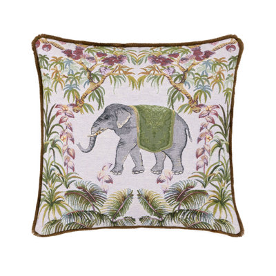 Fresque Wool Square Pillow Cover & Insert