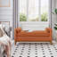 Grand repose-pieds rembourré en tissu Boucle-880304880