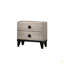 Table de chevet avec 2 tiroirs Smithson