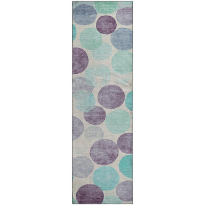 Premium Machine Washable Mayfield AMF1898 Geometric Rug