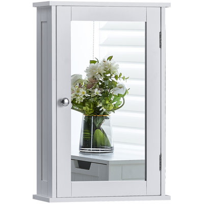 34cm x 53cm Surface Mount Mirror Cabinet