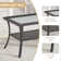 Carolina Rectangular Glass Outdoor Coffee Table