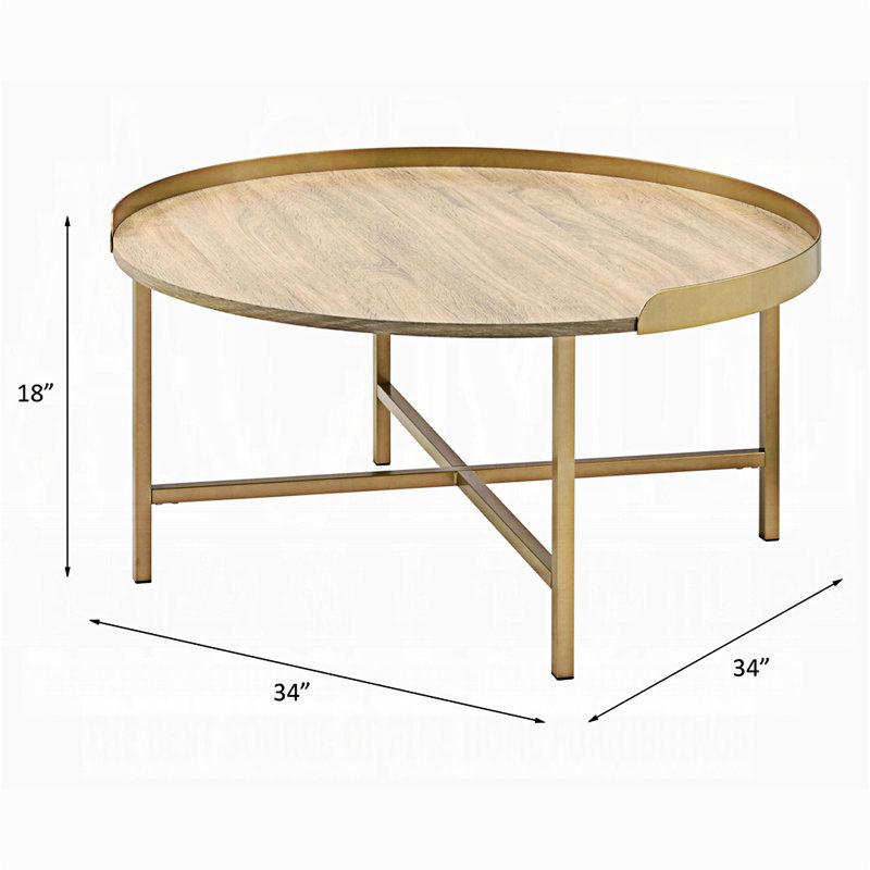 Table basse ronde