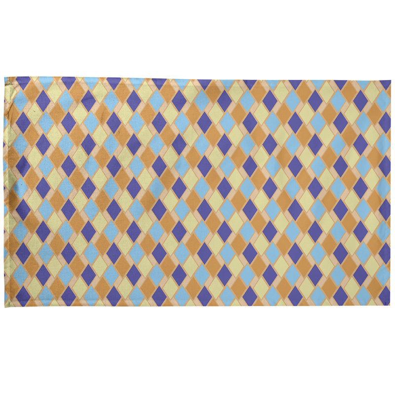 Mcguigan Tea Towel Kitchen Towel, Cotton Twill, Brown/Blue
