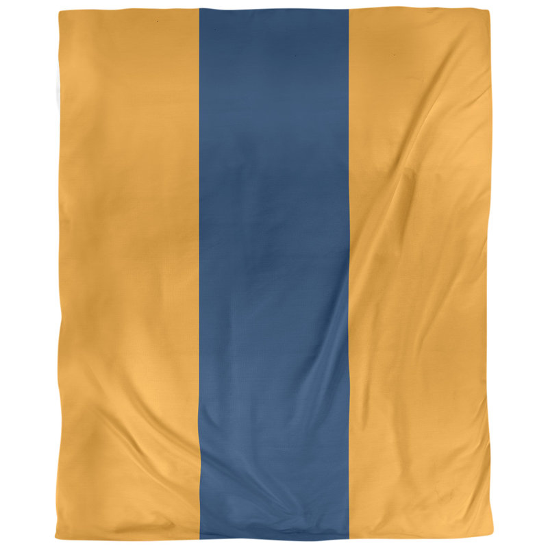 Tissu de basket-indiana indiana, Doré / Marine
