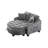 Storage Sofas with Foam Cushions, Modern Compact Loveseat for Home
