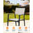 5 Pieces Expandable Patio Dining Set, Never-Rust Aluminum Outdoor Dining Table Set, 32"-65" Extendable Dining Table and Stackable Textilene Dining Chairs for Garden, Deck, Indoor, Limed Oak