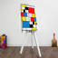 Rectangle de Piet Mondrian sur toile suède