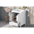 24-inch Bathroom Vanity With Integrated Undermount Sink, Two Doors, One Drawer, Double-layer Door Shelf, Soft-close Design, And Space Solution Unit Single 2-door Storage, Drawer Built-in Divider,-1717731338