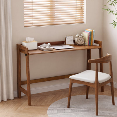 Bureaux peu encombrants, bureau moderne pliant en bois massif de 49 pouces pour le bureau à domicile