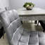Dining Table and 4 Velvet Chairs With 1 Bench Dining Set Furniture-779037284-779037287-779037285