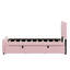 Lit plateforme tapissier avec lit gigogne-1698967620