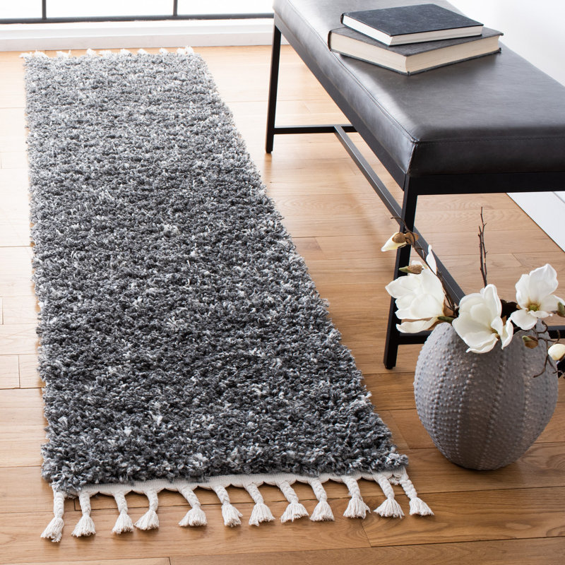 Gilley Pro Lux Shag 400 Performance Southwestern Rug, Runner 2' x 8'