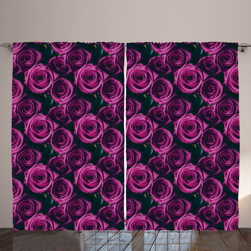 Semi Sheer Curtain Pair