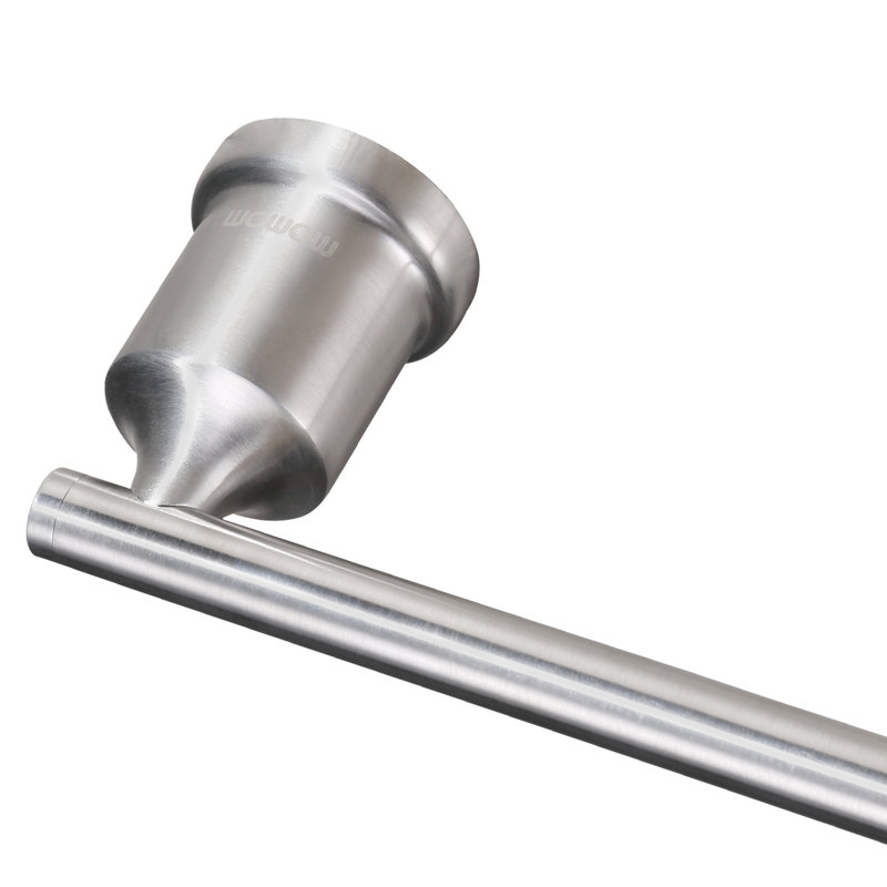Barre à serviettes murale 24 po, Nickel brossé