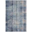 Tapis Abbey moderne à poils courts, style aquarelle abstraite, bleu marine, turquoise, gris, crème et rose, lavable à la machine, antidérapant, pour l'intérieur et l'extérieur, adapté aux animaux domestiques, idéal pour le salon, la chambre, la salle à manger, l'entrée, le couloir ou le bureau.-826499822