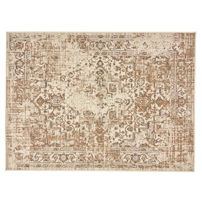 Sand Rectangle Polypropylene Rug