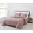 Lightweight Diamond Stitch Coverlet Crinkle Textured Quilt Set-1072344672-1072344673