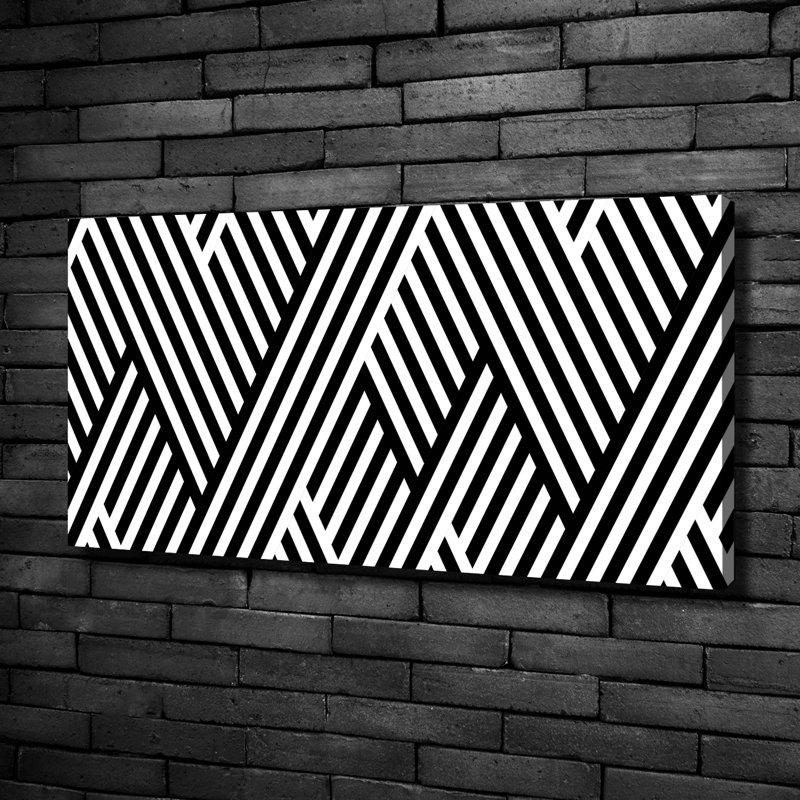 Geometric Background - Print, 50cm H x 100cm W x 2cm D, Canvas