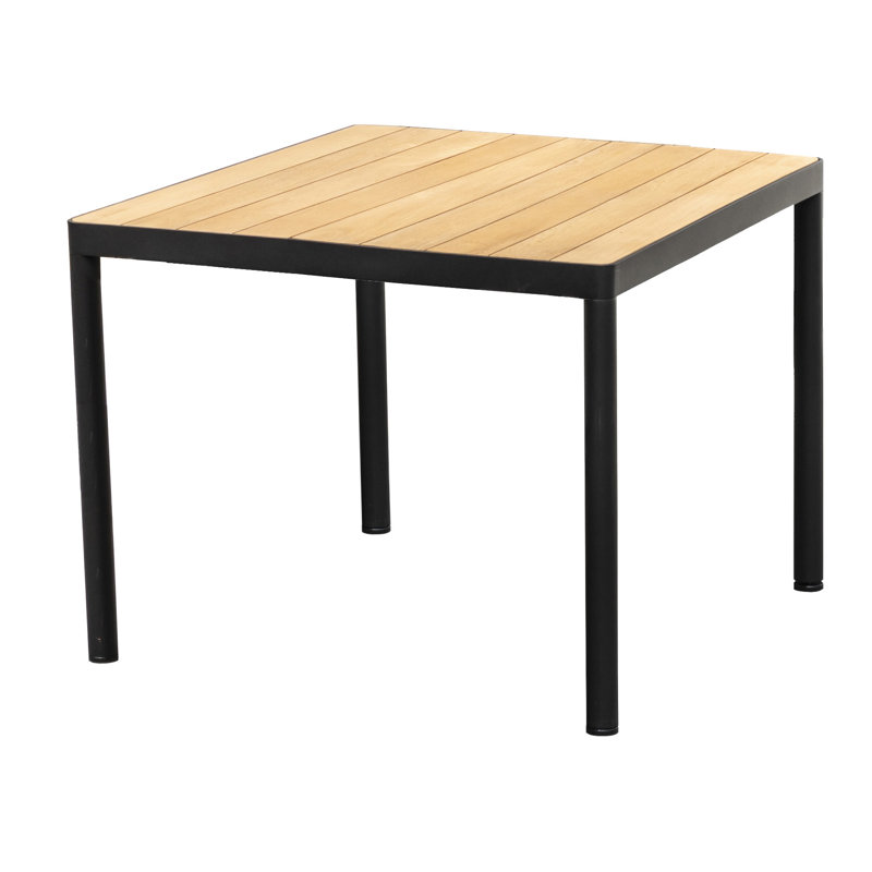 Riad Outdoor Dining Table, 29.5" H x 39.38" W x 39.38" D, Anthracite