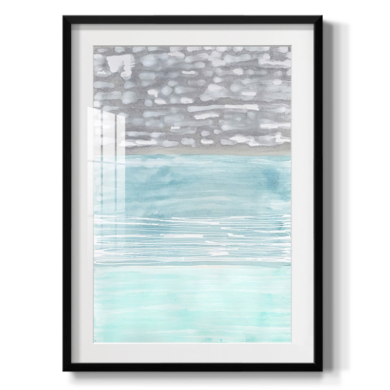 Hydrusphere II - reproduction encadrée, Noir, H 28,5 po x l 20,5 po
