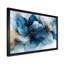 Velours blanc, bleu, chrysanthèmes, rivière à encre I - art mural Apple Blossom-1618095013-1859453980-1618095012