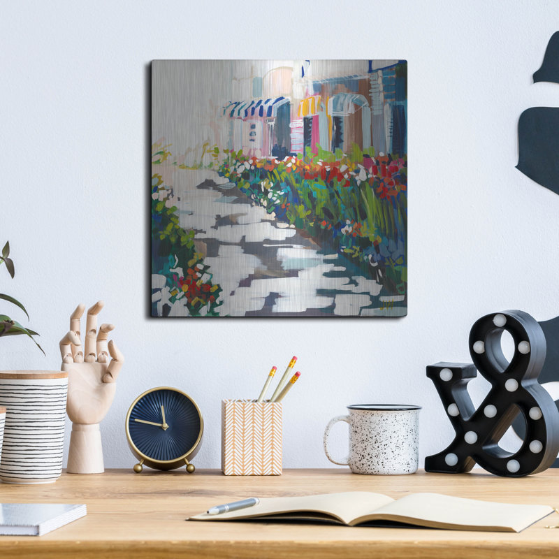 "Auvents de rue" par Jenny Westenhofer, H 12 po x l 12 po