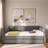 Upholstered Daybed With Usb And Trundle-1797229370