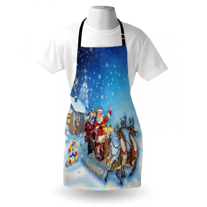 Christmas Bib Apron