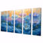 Art mural pivoines bleues en harmonie II - pivoines - décoration murale traditionnelle Wa-1848687656-1848687657