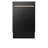 ZLINE Autograph Edition 18 in. Tallac Series 3rd Rack Top Control Built-In Dishwasher in Black Stainless Steel with Handle, 51dBa-69786741