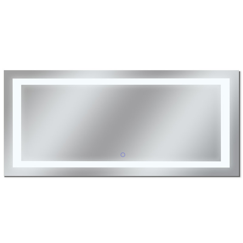 Miroir de salle de bain Edison, l 88 po x H 38 po
