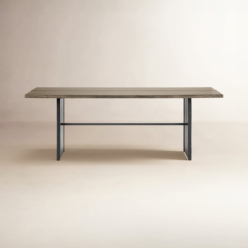 Mayweather Solid Wood Top Dining Table