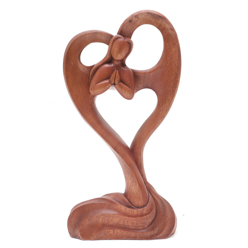 Statuette en bois Blessings On You