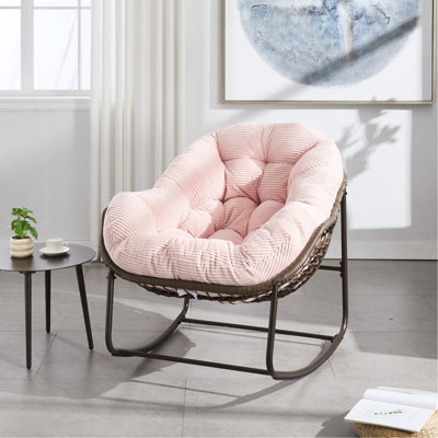 Chaise berçante pour l'extérieur 
Blanc