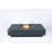 Cannes 60" Outdoor Dark Grey Concrete Fire Table 60,000 BTU - Includes Fire Glass, Lid & PVC Cover-111175358