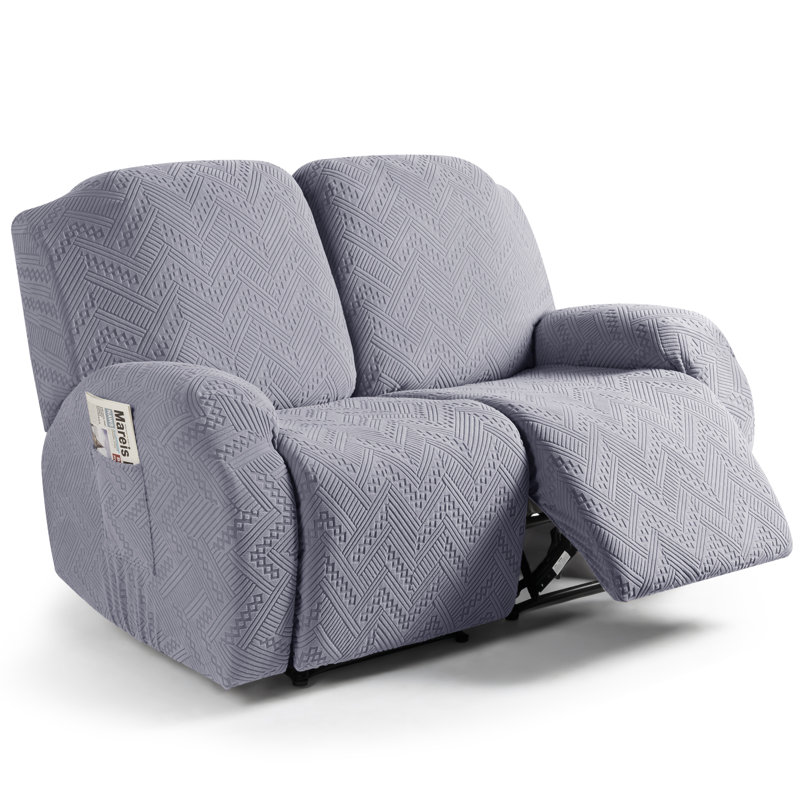 Causeuse inclinable Harriet 2 pièces Harriet, Gris clair