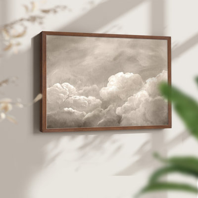«Painted Clouds I», reproduction encadrée