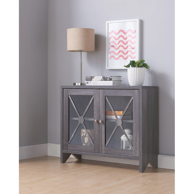 Oli Accent Cabinet, Gray
