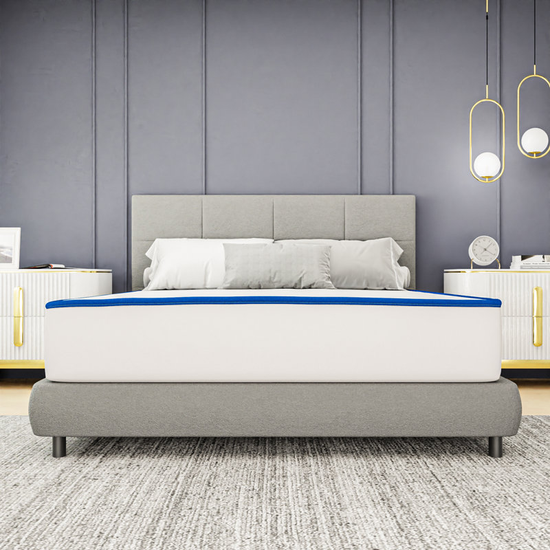 Orthopedic Mattress 8 Inch Plush Quilted-Top Mattress, Twin