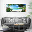 Seychelles Beach - Wrapped Canvas Print