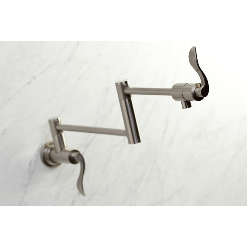 Robinet remplisseur Nuwave, Nickel brossé