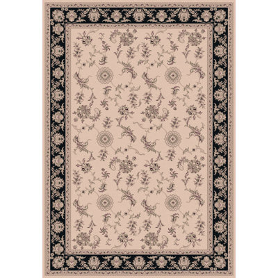 Tapis ivoire/noir Atterbury