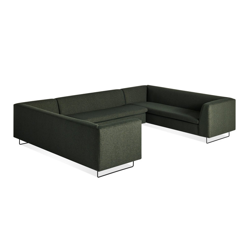 Canapé modulaire en U Bonnie and Clyde, Vos Evergreen