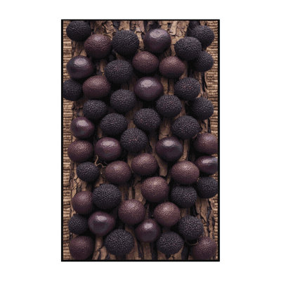 Washable Jabuticaba Fruits Area Rug