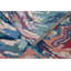 Hand Knotted Abstract Area Rug in Aqua/Silver/Plum-349463848