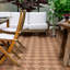 Cotto Rosa 4,5 x 4,5 motif Angela
